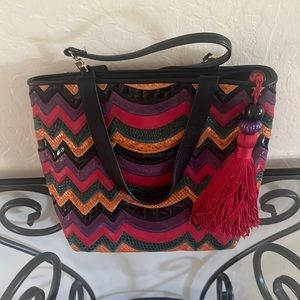 Sharif multi color purse